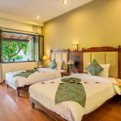 Отель Agribank Hoi An Beach Resort 3* Номер Делюкс с различными типами кроватей фото 26