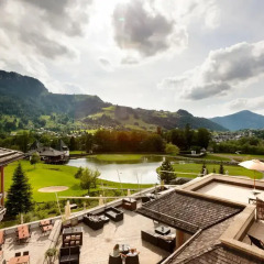 Отель A-ROSA Kitzbühel 5* Номер Делюкс с двуспальной кроватью