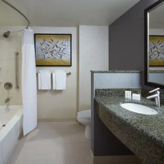 Отель Courtyard by Marriott Montreal Airport Канада, Монреаль - отзывы, цены и фото номеров - забронировать отель Courtyard by Marriott Montreal Airport онлайн ванная фото 2
