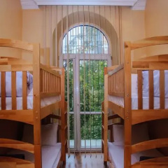 Golden Globus Hostel Кровать в общем номере с двухъярусной кроватью фото 10