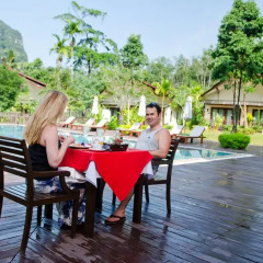Отель Курортный отель Aonang Phu Petra Resort Таиланд, Ао Нанг - отзывы, цены и фото номеров - забронировать отель Курортный отель Aonang Phu Petra Resort онлайн питание фото 3