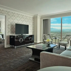 Four Seasons Hotel Las Vegas 5* Улучшенный номер с двуспальной кроватью фото 4