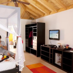 Отель Vilamendhoo Island Resort & Spa 4* Вилла с различными типами кроватей фото 5