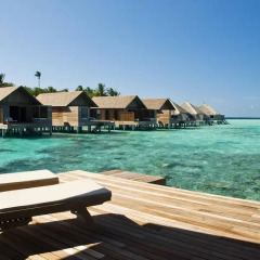 Отель Gangehi Island Resort 4* Стандартный номер с двуспальной кроватью фото 6