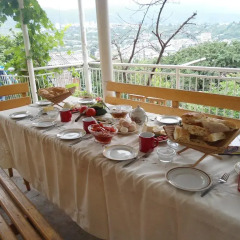 Отель Guest House Anakhit Стандартный номер 2 отдельными кровати фото 13