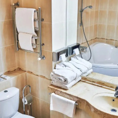 Гостиница Золотое Кольцо Кострома Люкс с двуспальной кроватью фото 12