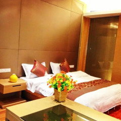 Отель Guangzhou HipHop Apartment Poly World Trade Branch Китай, Гуанчжоу - отзывы, цены и фото номеров - забронировать отель Guangzhou HipHop Apartment Poly World Trade Branch онлайн комната для гостей фото 3