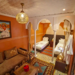 Отель Dar Ikalimo Marrakech 3* Улучшенный номер с различными типами кроватей фото 7