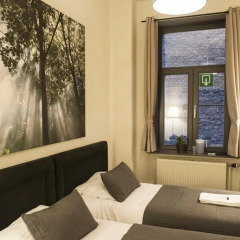 Hostel Gran Kaffee Passage Номер категории Эконом с 2 отдельными кроватями (общая ванная комната)