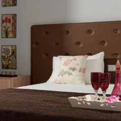 Notos Heights Hotel & Suites 4* Улучшенная студия с различными типами кроватей фото 11
