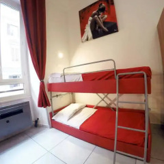Palladini Hostel Rome Номер Делюкс с различными типами кроватей фото 4