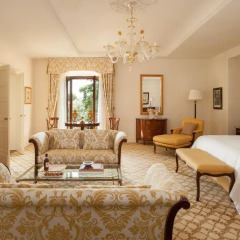 Four Seasons Hotel Firenze 5* Представительский люкс с различными типами кроватей фото 9