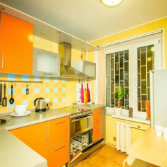 Апартаменты Funny Dolphins Apartments VDNKH Апартаменты с разными типами кроватей фото 21