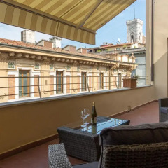 Апартаменты Apartments Florence Repubblica Terrace балкон