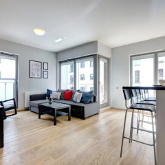 Апартаменты Apartinfo Waterlane Apartments комната для гостей фото 4
