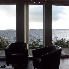 Отель Åmøy Fjordferie балкон