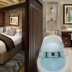 Отель Kempinski Mall Of The Emirates 5* Шале с различными типами кроватей фото 14