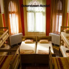 Downtown Hostel Novi Sad Нови Сад комната для гостей
