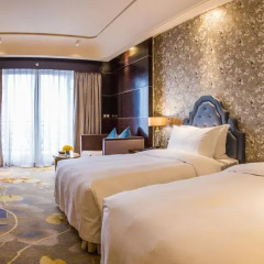 Отель Chateau Star River Guangzhou 4* Номер Делюкс с различными типами кроватей фото 9