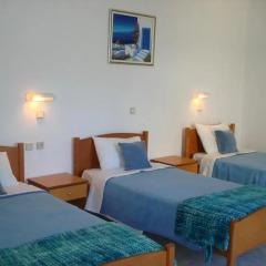 Отель Elpida Beach Studios Студия с различными типами кроватей фото 2
