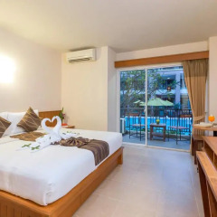Отель Authong Residence Pattaya 4* Стандартный номер с различными типами кроватей фото 5