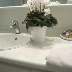 Отель Axl Flathotel Brussels Брюссель ванная