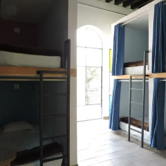Capsule Hostel Mexico City Кровать в общем номере фото 7