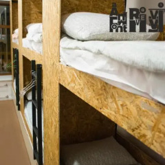 Гостиница SolHostel Кровать в общем номере с двухъярусной кроватью фото 14
