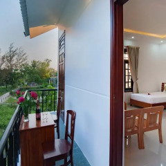 Отель Tra Que Flower Homestay Стандартный номер с различными типами кроватей фото 2