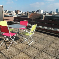 Отель Brussels Louise Penthouse Люкс с различными типами кроватей фото 17