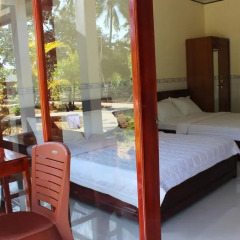Отель Hoa Nhat Lan Bungalow 2* Стандартный номер с различными типами кроватей