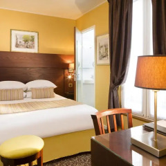 Hotel Des Arts Paris Montmartre 3* Стандартный номер с различными типами кроватей фото 3