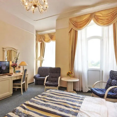 Отель GRANDHOTEL PACIFIk Марианске-Лазне комната для гостей фото 4