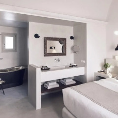 Отель Santo Maris Oia, Luxury Suites & Spa 5* Полулюкс с двуспальной кроватью фото 23