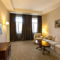 Гостиница Новомосковская 5* Люкс с различными типами кроватей фото 10