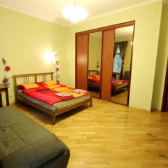 Апартаменты Four Squares Apartments on Tverskaya Апартаменты с двуспальной кроватью фото 6