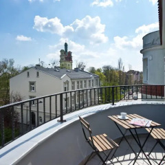 Апартаменты RJ Apartments Grunwaldzka Сопот балкон