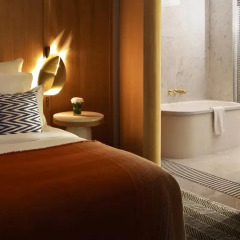 Отель Hôtel Vernet 5* Улучшенный номер с различными типами кроватей фото 4