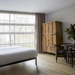 Отель Aparthotel Allada 3* Студия Делюкс с различными типами кроватей фото 2