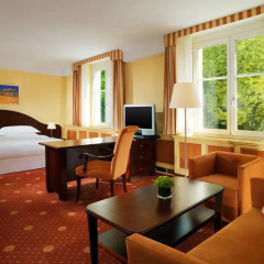 Отель Sheraton Grand Salzburg 5* Стандартный номер фото 2
