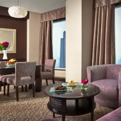 Отель Rose Rayhaan by Rotana Стандартный номер с различными типами кроватей фото 2