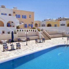Отель Pension Kavallaris & Apartments Греция, Остров Санторини - отзывы, цены и фото номеров - забронировать отель Pension Kavallaris & Apartments онлайн бассейн фото 3