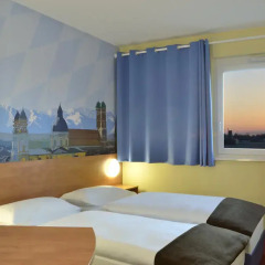 B&B Hotel Munchen Airport 2* Стандартный номер с 2 отдельными кроватями фото 4