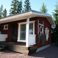 Гостиница Holiday home Vepsskiy Hytor Шале с разными типами кроватей фото 10