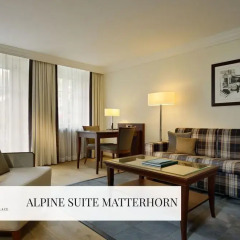 Отель Mont Cervin Palace 5* Люкс с различными типами кроватей фото 10