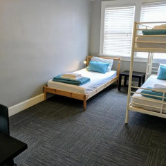 The Wayfaring Buckeye Hostel Кровать в общем номере с двухъярусной кроватью фото 5