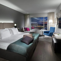 Отель Gothia Towers 4* Стандартный семейный номер с двуспальной кроватью фото 7