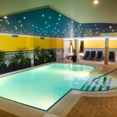 Отель Calimbra Wellness and Conference Hotel Венгрия, Силвашварад - отзывы, цены и фото номеров - забронировать отель Calimbra Wellness and Conference Hotel онлайн бассейн фото 3