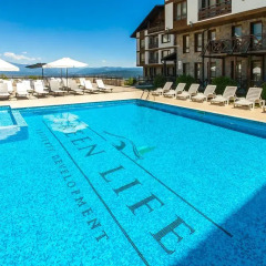 Отель Green Life Resort Bansko бассейн фото 2