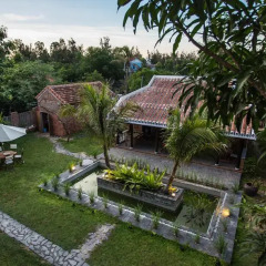 Отель An Bang Garden House Вилла Делюкс с различными типами кроватей фото 21